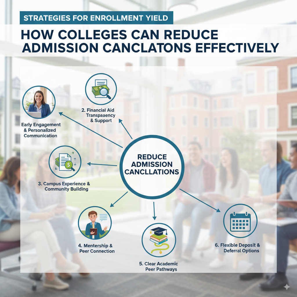 How Colleges Can Reduce Admission Cancellations Effectively