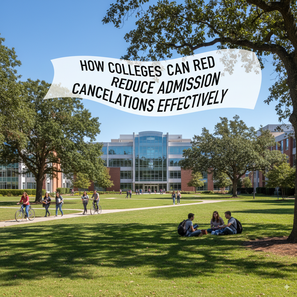 How Colleges Can Reduce Admission Cancellations Effectively