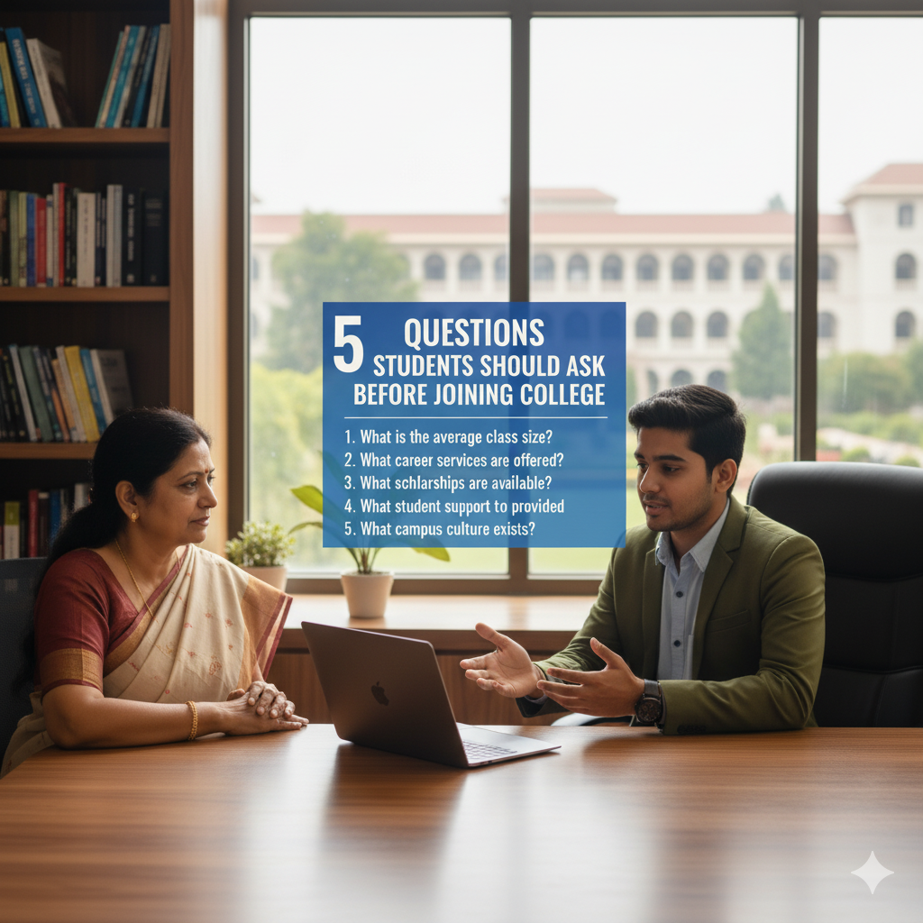 5 Questions Students Should Ask Before Joining College