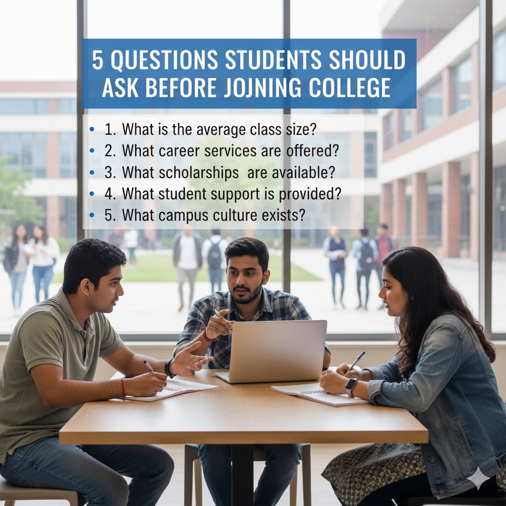 5 Questions Student Should Ask Before Joining College